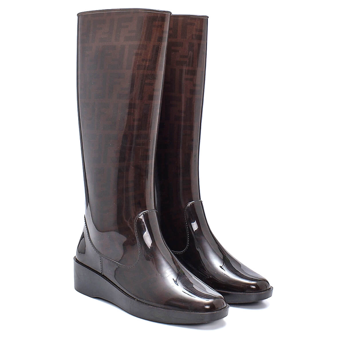 Fendi rubber sales boots